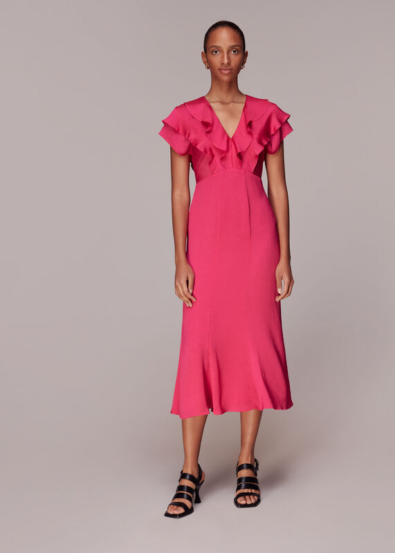 Adeline Frill Midi Dress